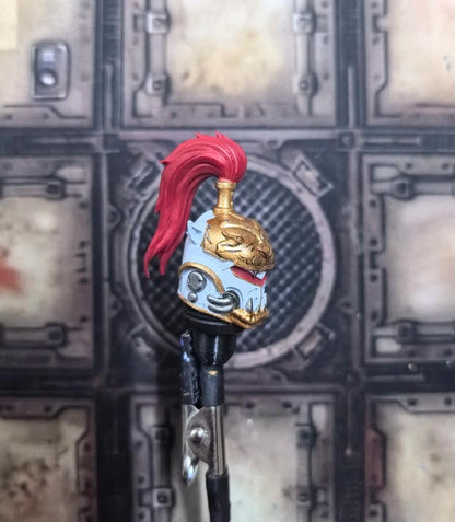 【PRE-ORDER】#C Hand-painted White Scar Man Head Sculpt Helmet Model Forjoytoy warhammer 30k Figure