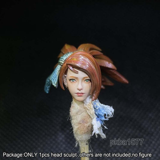 【PRE-ORDER】Premium 1/18 Female Girl Beauty Head Sculpt Soldier Head For 3.75" Joytoy Figure