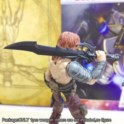 【PRE-ORDER】Unpainted 1/18 Resin Knife Sword Weapon For 3.75" Figure Joytoy BFS Acid Rain