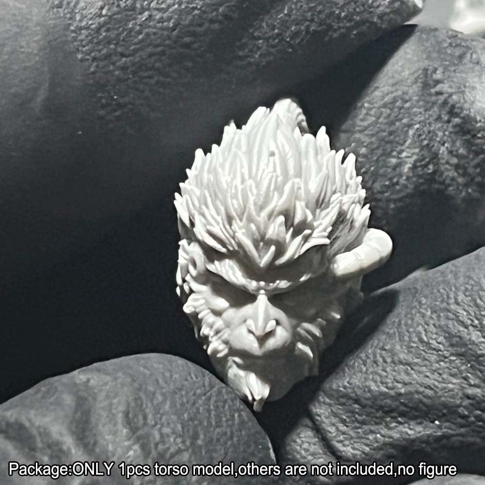 Unpainted 1/18 Punk Torso Chest Model For 3.75" Joytoy Acid Rain Action Figure