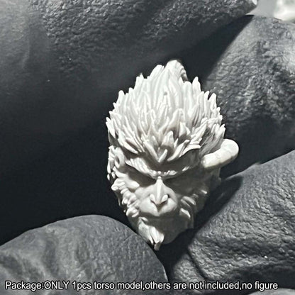 Unpainted 1/18 Punk Torso Chest Model For 3.75" Joytoy Acid Rain Action Figure