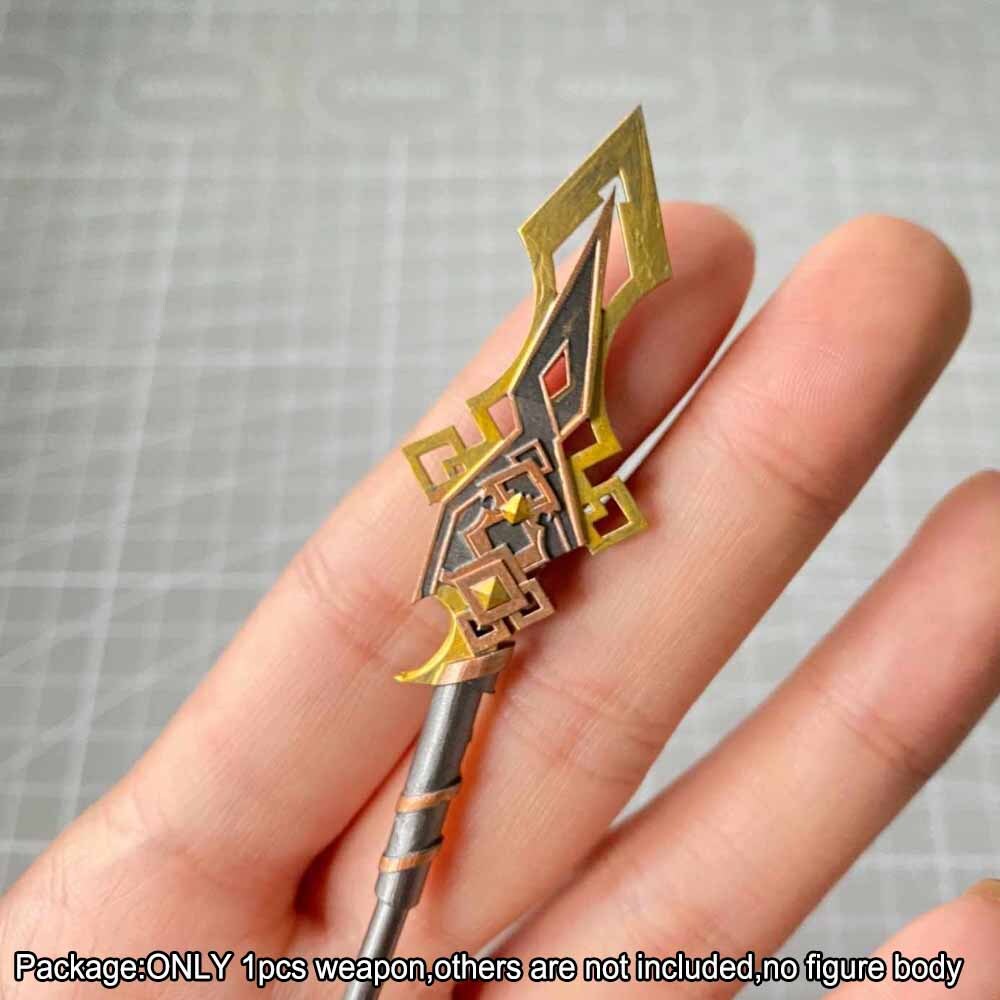【PRE-ORDER】3D Hand-painted 1/12 Vortex Vanquisher Weapon Sword Model For 6" Action Figure