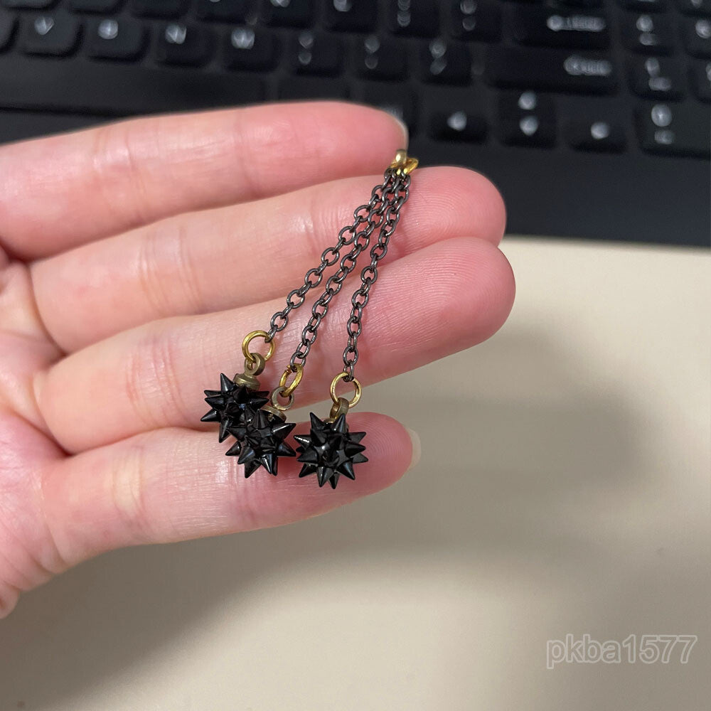 【PRE-ORDER】Handmade 1/18 Metal Flail Hammer Model Weapon Part For 3.75'' Figure Accessory