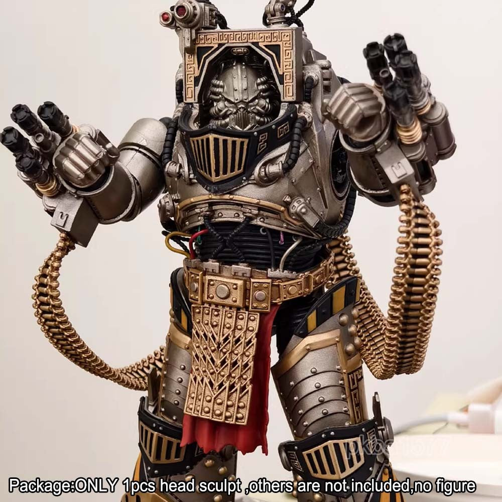 【PRE-ORDER】Premium Soldier Head Sculpt Model For Joytoy iron Hand Perturabo Acion Figure