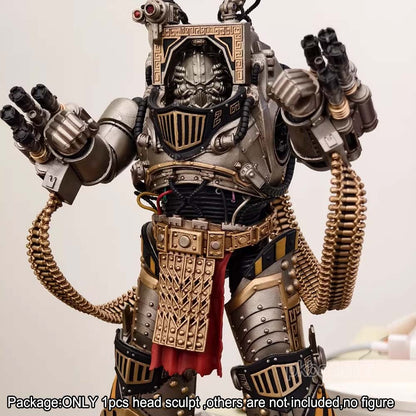 【PRE-ORDER】Premium Soldier Head Sculpt Model For Joytoy iron Hand Perturabo Acion Figure