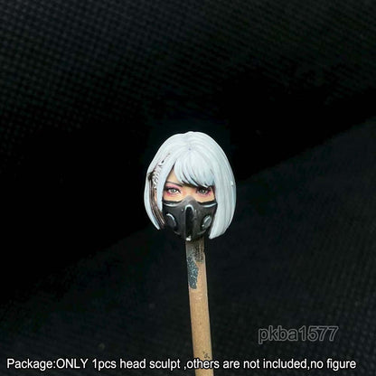 【PRE-ORDER】Premium 1/18 Haizhua Female Head Sculpt Model For 3.75" Joytoy Sister Figure