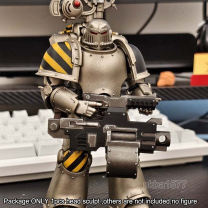 【PRE-ORDER】Premium Painted Male Head Sculpt Model For Joytoy Iron Warrior Action Figure