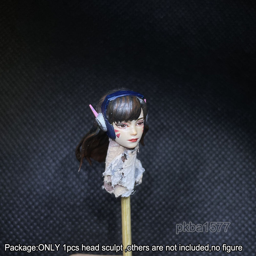 【PRE-ORDER】Premium 1/18 Cool Female Beauty Head Sculpt Solider Head For 3.75" bfs Figure