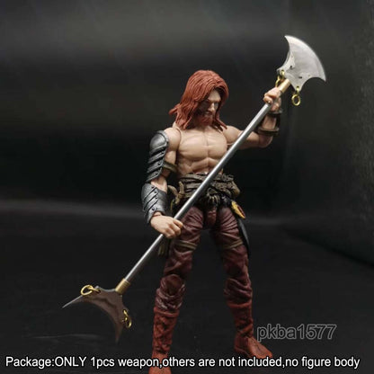 【PRE-ORDER】Handmade 1/18 Metal Mill staff Sword Weapon Model For 3.75'' Acid Rain Figure