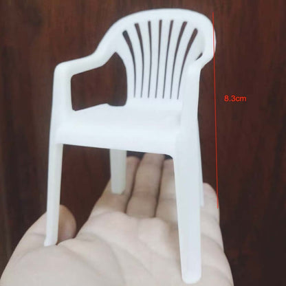 【PRE-ORDER】White 1/12 scale Devil Cry Vergil Chair Model For 6" Action Figure