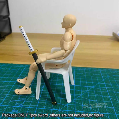 【PRE-ORDER】New Painted 1/12 Scale Yamato Sword Weapon Model For DIY 6" Action Figure