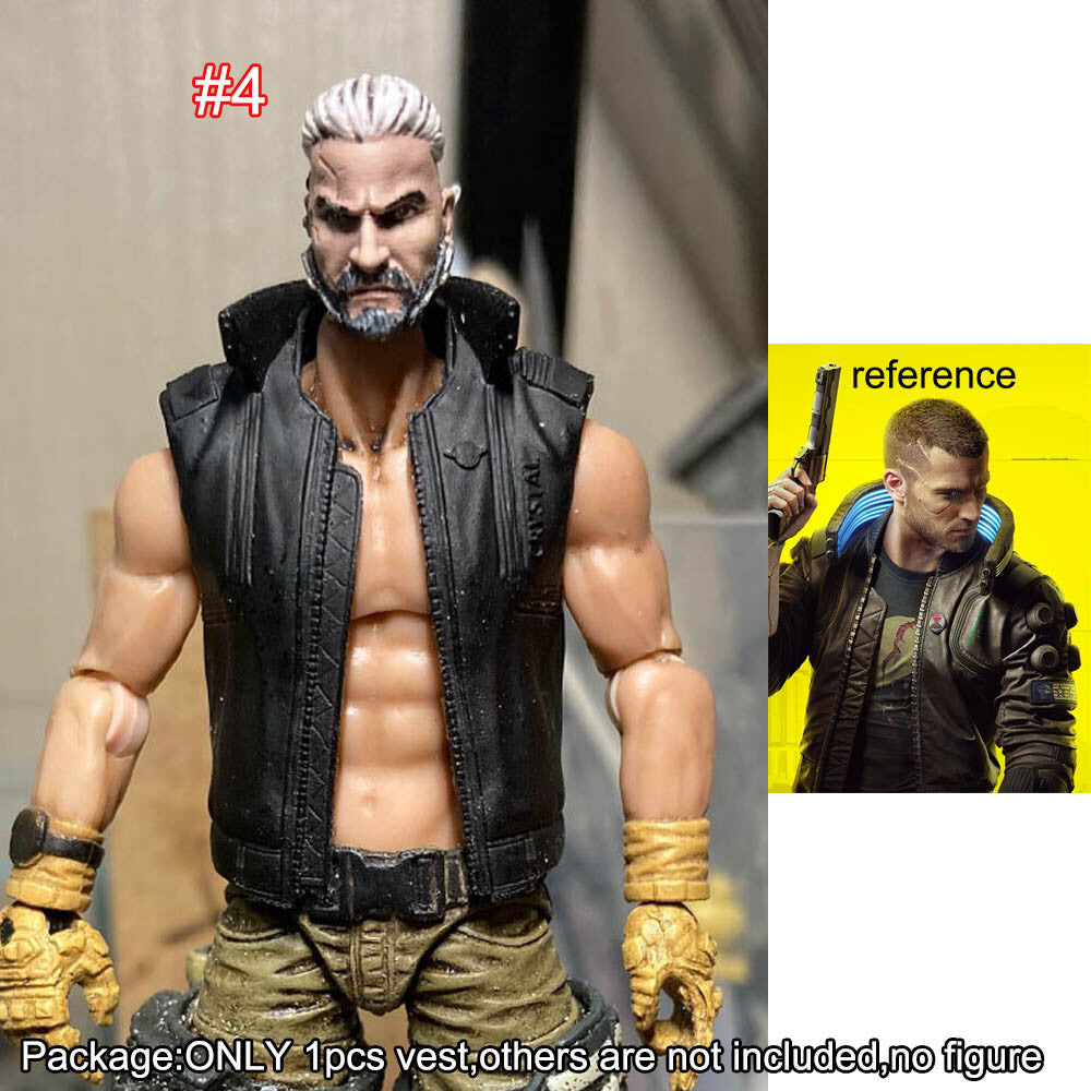 1/18 Vest Body Armor Model Accessory For DIY 3.75" Figure Acid Rain Joytoy