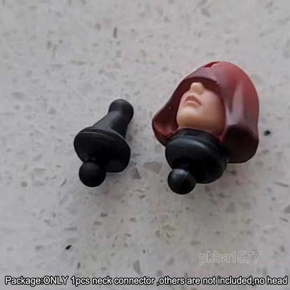 New Version Black Single Neck Connector For Female 3.75" Joytoy Sisters Figure