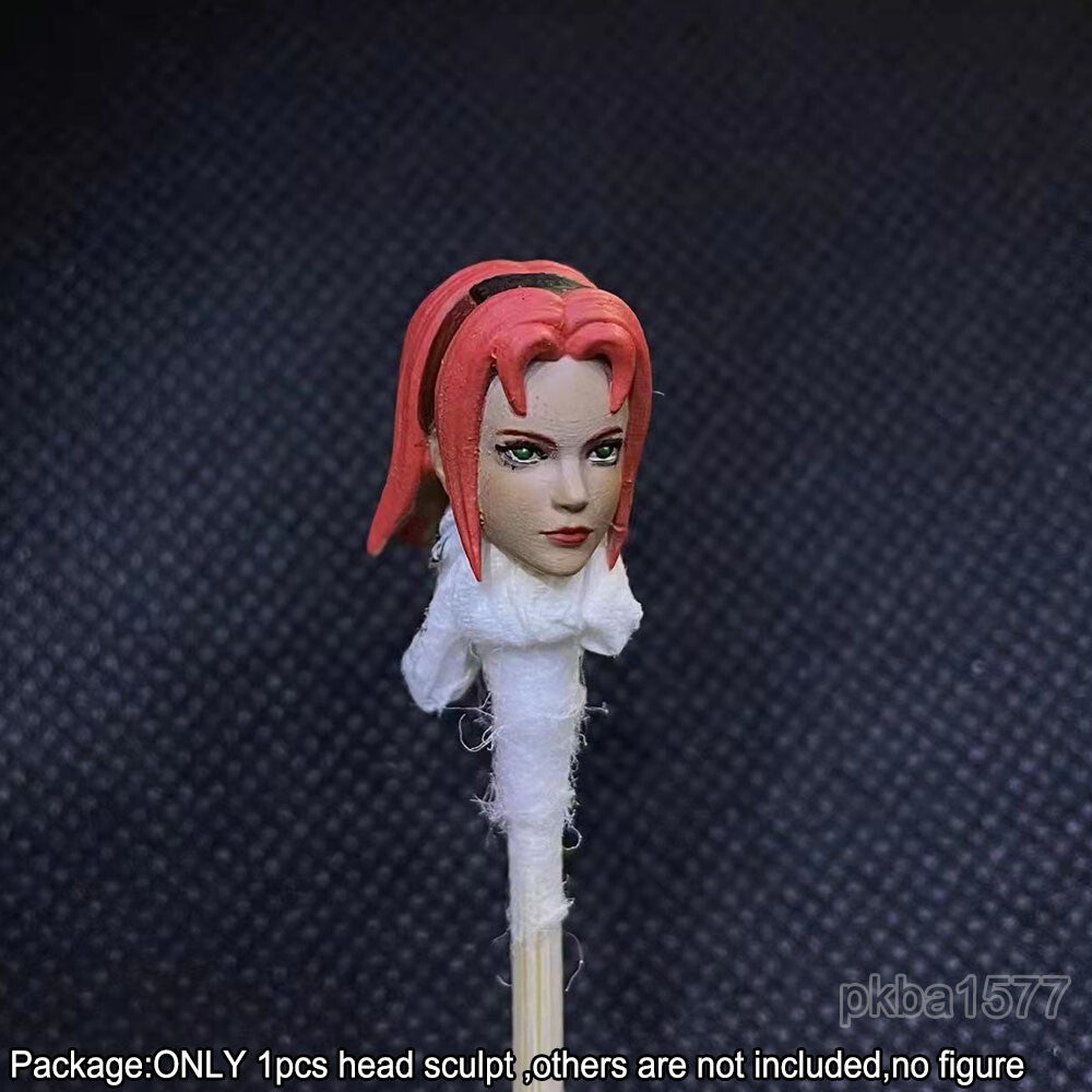【PRE-ORDER】Premium 1/18 Haruno Sakura Girl Female Head Sculpt Soldier Head For 3.75" Figure