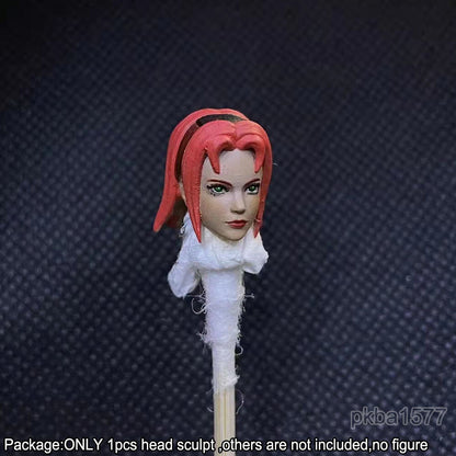 【PRE-ORDER】Premium 1/18 Haruno Sakura Girl Female Head Sculpt Soldier Head For 3.75" Figure