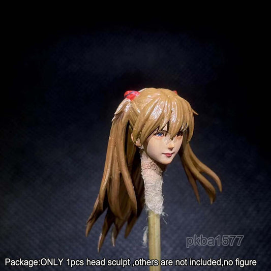 【PRE-ORDER】Premium 1/12 Female Girl Head Sculpt Soldier Head For 6" Romankey Action Figure