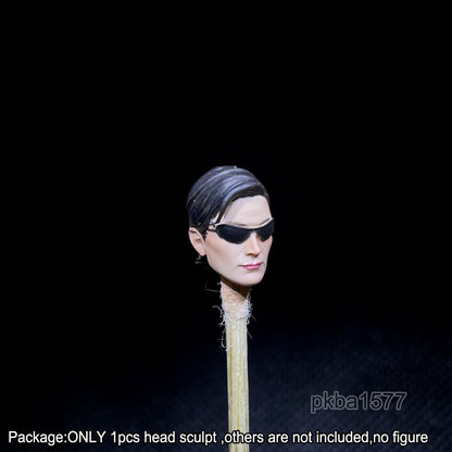 【PRE-ORDER】Premium 1/18 Female w Eyeglasses Head Sculpt Soldier Head For 3.75'' Figure