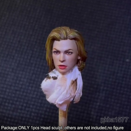 【PRE-ORDER】NEW Premium 1/18 Alice Woman Head Sculpt Female Soldier Head For 3.75" Figure