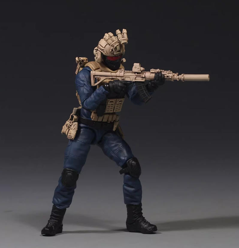 【PRE-ORDER】 Premium Painted 1/18 3.75" Male Soldier Action Figure Toy Xmas Gift