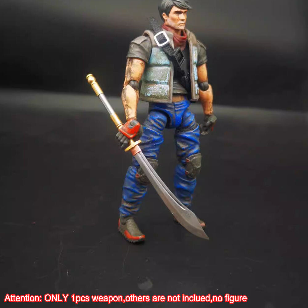 【PRE-ORDER】Handmade 1/18 Metal Knife Sword Weapon Model For 3.75" Acid Rain Figure Parts