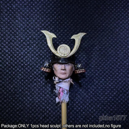 【PRE-ORDER】New Premium 1/18 Kitano Takeshi Head Sculpt Male Soldier Head For 3.75" Figure