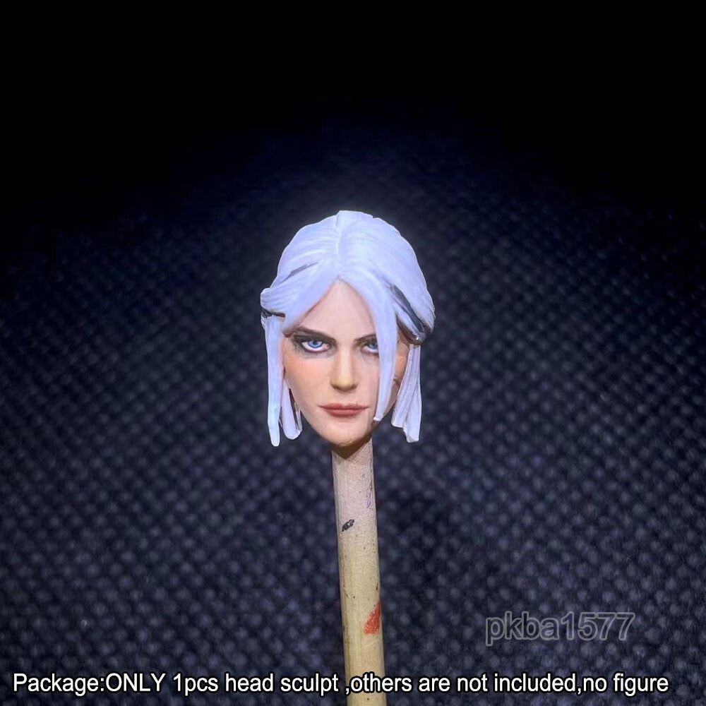 【PRE-ORDER】Premium 1/18 Cirilla Female Head Sculpt Soldier Head For 3.75" Action Figure