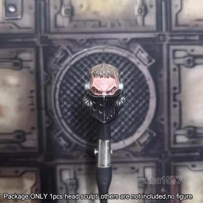 【PRE-ORDER】Premium 1/18 Male Head Sculpt Model For Joytoy Black Templars Action Figure