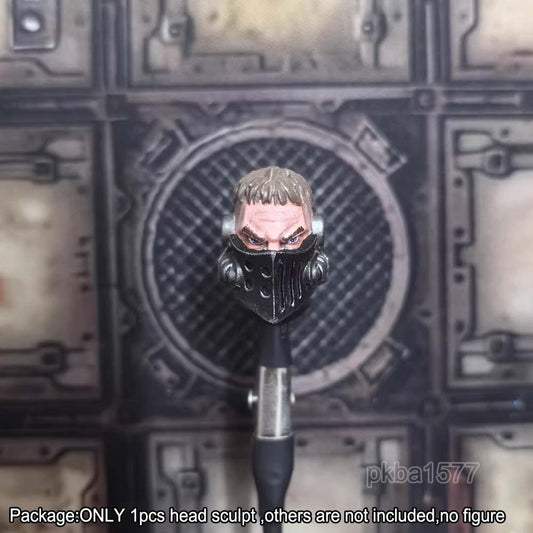 【PRE-ORDER】Premium 1/18 Male Head Sculpt Model For Joytoy Black Templars Action Figure