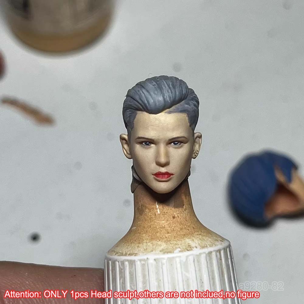 【PRE-ORDER】Delicate Painted 1/18 Female Head Sculpt Model For 3.75" Action Figure Joytoy