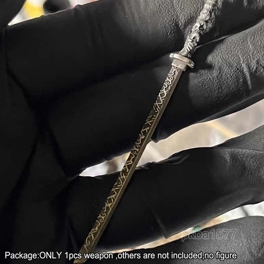 New Punk 1/18 Metal Sword Weapon For 3.75'' Action Figures Joytoy Acid Rain