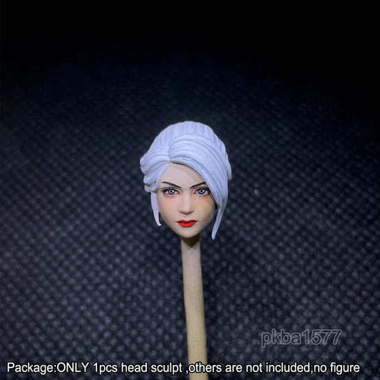 【PRE-ORDER】Premium 1/18 Ghost Blade Female Girl Head Sculpt Soldier Head For 3.75" Figure