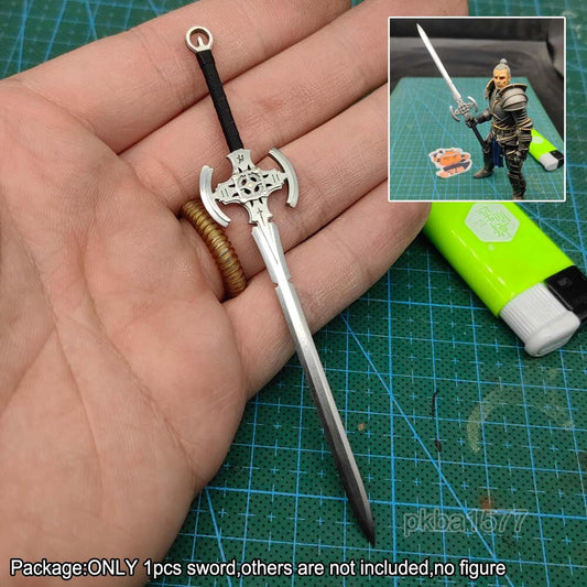 【PRE-ORDER】Handmade 1/18 Metal Knife Sword Upgrade Weapon Model For 3.75" Figure Accessory