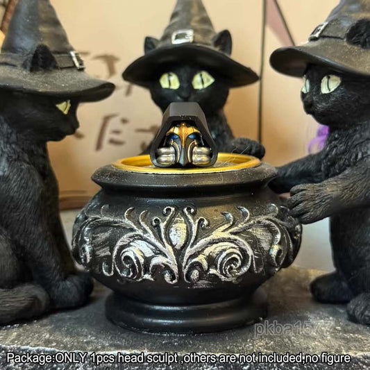 【PRE-ORDER】New Premium Hooded Man Head Sculpt Model For Joytoy Space Marine Action Figure