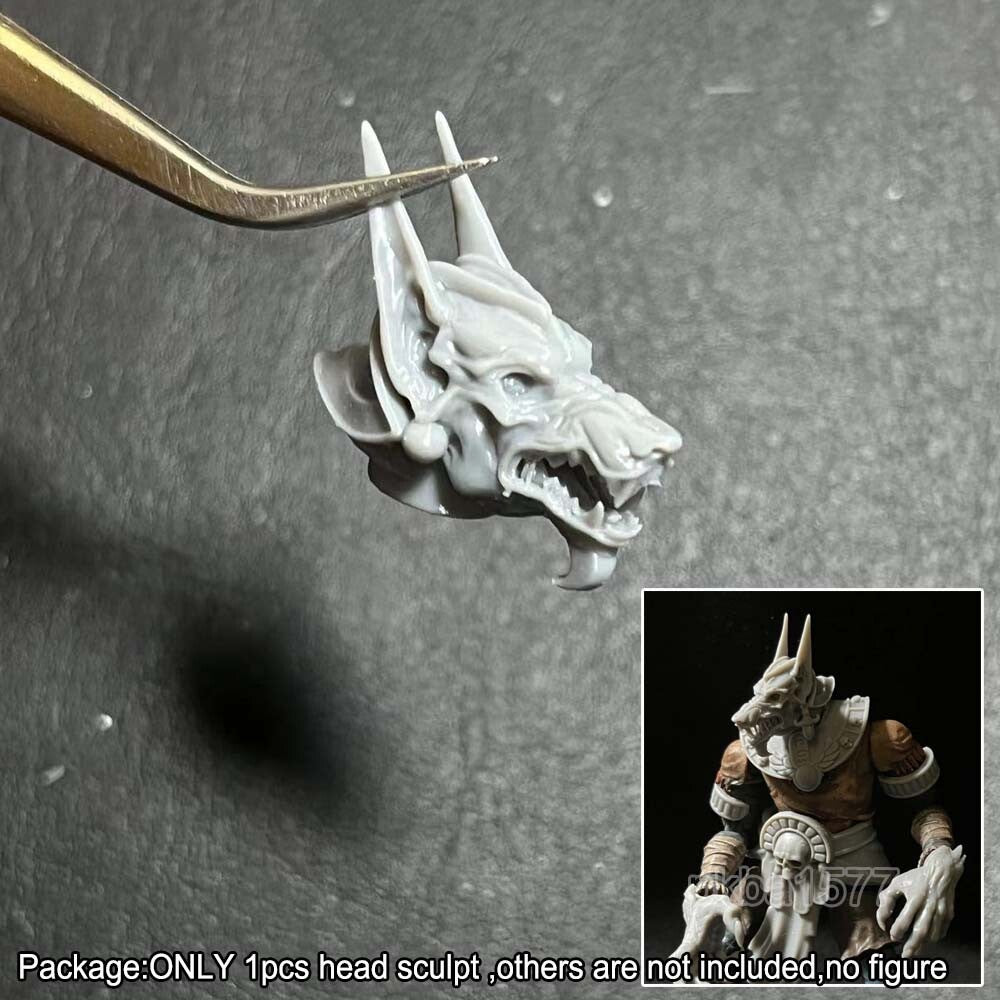 New Unpainted 1/18 Soldier Man Head Sculpt Helmet Head For 3.75'' Action Figure