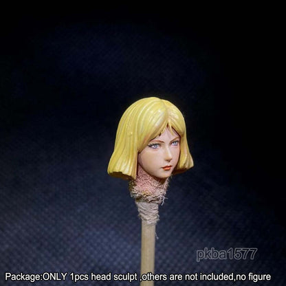 【PRE-ORDER】Premium 1/18 Sayla Mass Female Girl Head Sculpt Soldier Head For 3.75" Figure