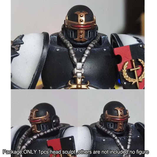 【PRE-ORDER】Premium Black Solider Head Sculpt Head Model For Joytoy action Action Figure