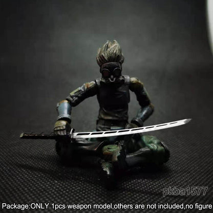 【PRE-ORDER】Handmade 1/18 Metal Sword Knife Weapon Model DIY Part For 3.75' Figure Accessory