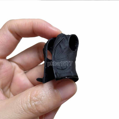 Cool Black 1/18 Vest Waistcoat Coat For 3.75" Acid Rain Joytoy Figure Accessory