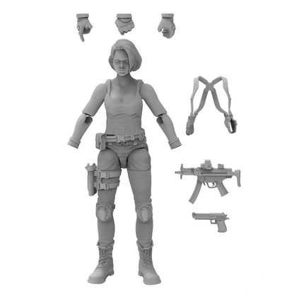 【PRE-ORDER】 Unpainted 1/18 3.75" Female Soldier Action Figure Toy Gift