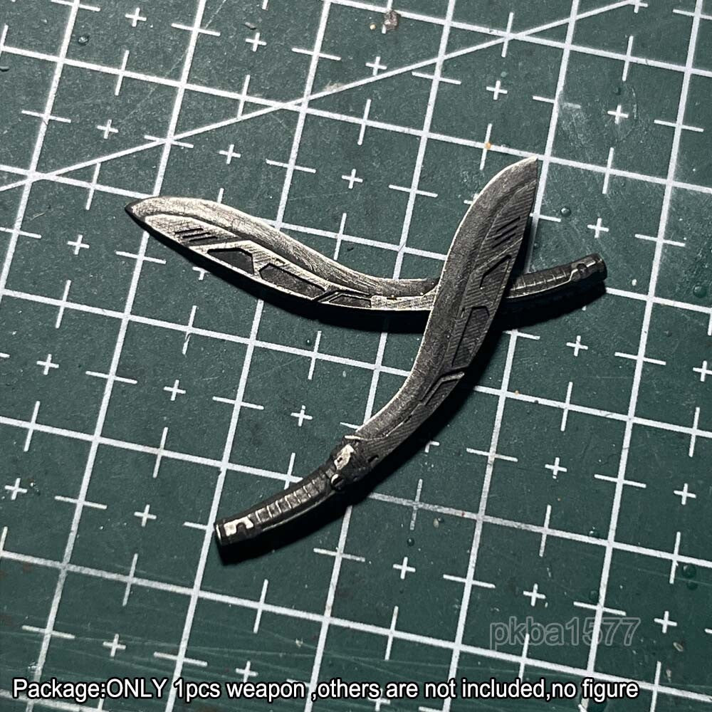 1/18 Scale Punk Weapon Metal Knife Model For DIY 3.75'' Acid Rain Action Figures