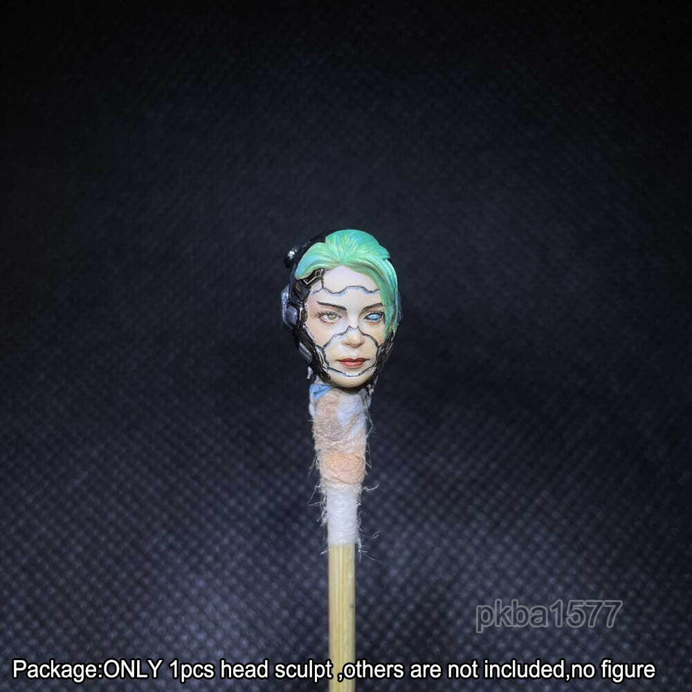 【PRE-ORDER】Cool Premium 1/18 Cyberpunk Female Head Sculpt Soldier Head For 3.75" Figure
