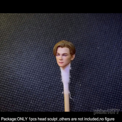 【PRE-ORDER】Premium 1/18 modelardo DiCaprio Head Sculpt Soldier Male Head For 3.75" Figure