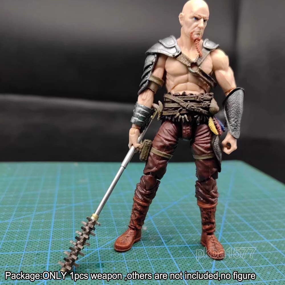 【PRE-ORDER】Handmade 1/18 Metal Stick Weapon Replace For DIY 3.75" Action Figure