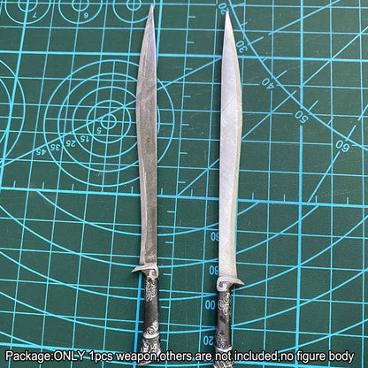 【PRE-ORDER】3D Hand-painted 1/12 Single Cool Knife Weapon Sword Model For 6" Action Figure