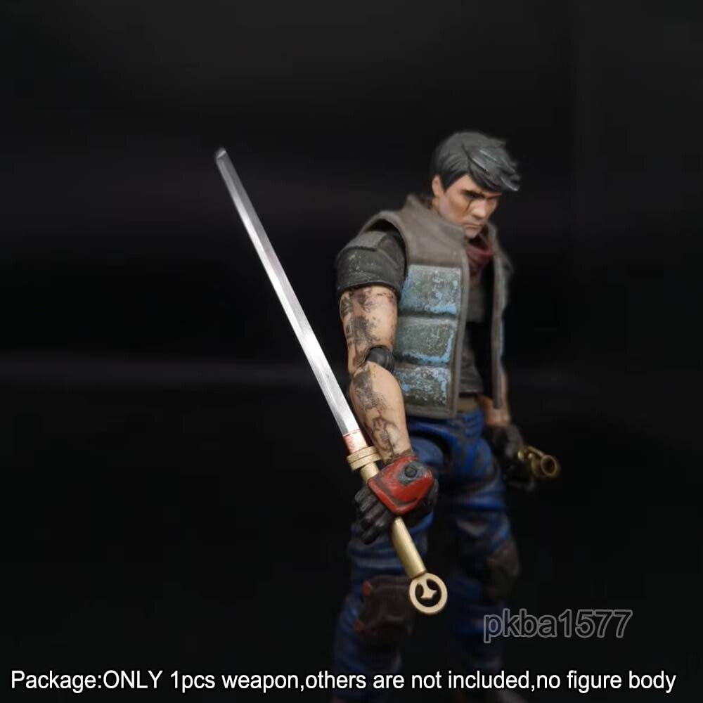 【PRE-ORDER】Handmade 1/18 Metal Sword w Sheath Weapon Model For 3.75" Acid Rain BFS Figure