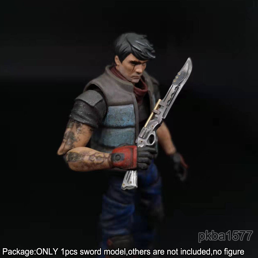 【PRE-ORDER】Handmade 1/18 Metal Gun Sword Weapon Model For 3.75" joytoy bfs Figure Accessory