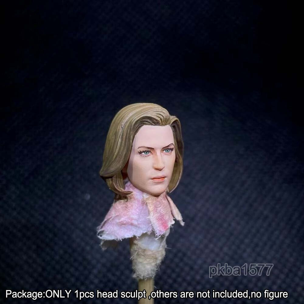 【PRE-ORDER】Premium 1/18 X-Files Dayna Female Girl Head Sculpt Soldier Head For 3.75" Figure