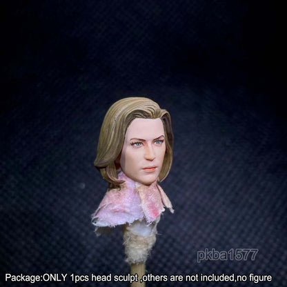 【PRE-ORDER】Premium 1/18 X-Files Dayna Female Girl Head Sculpt Soldier Head For 3.75" Figure