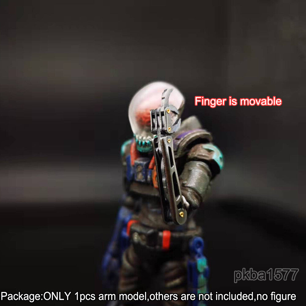 【PRE-ORDER】Handmade 1/18 Metal Robotic Arm Upgrade Weapon Model For 3.75" Figure Accessory