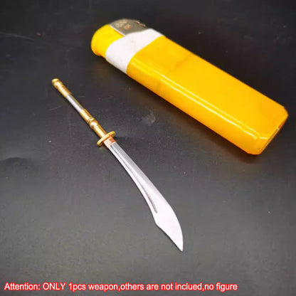 【PRE-ORDER】Handmade 1/18 Metal Knife Sword Weapon Model For 3.75" Acid Rain Figure Parts